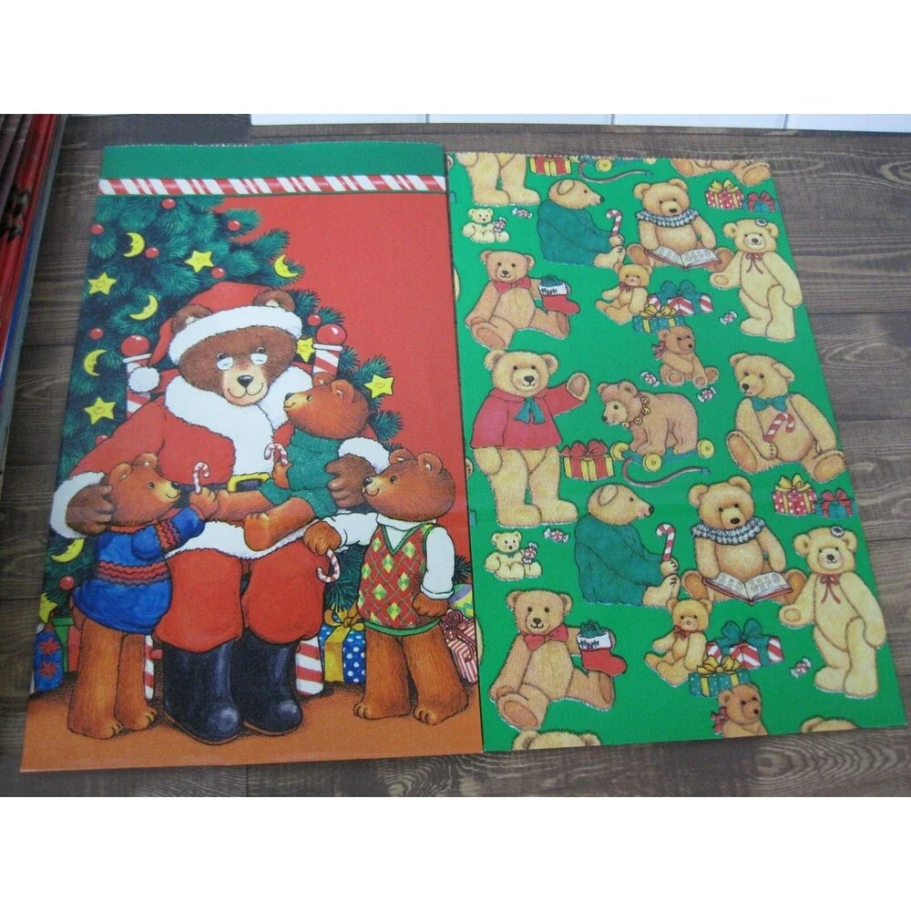 Vintage Paper Christmas Gift Sacks Huge Lot of 134 Gift Bags 1994-2011